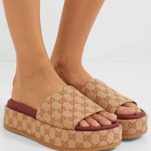 Gucci Angelina Platform Size EU 36. In original box, worn twice.